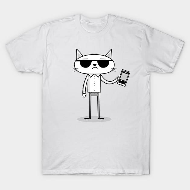 Cool Cat T-Shirt by Andy McNally